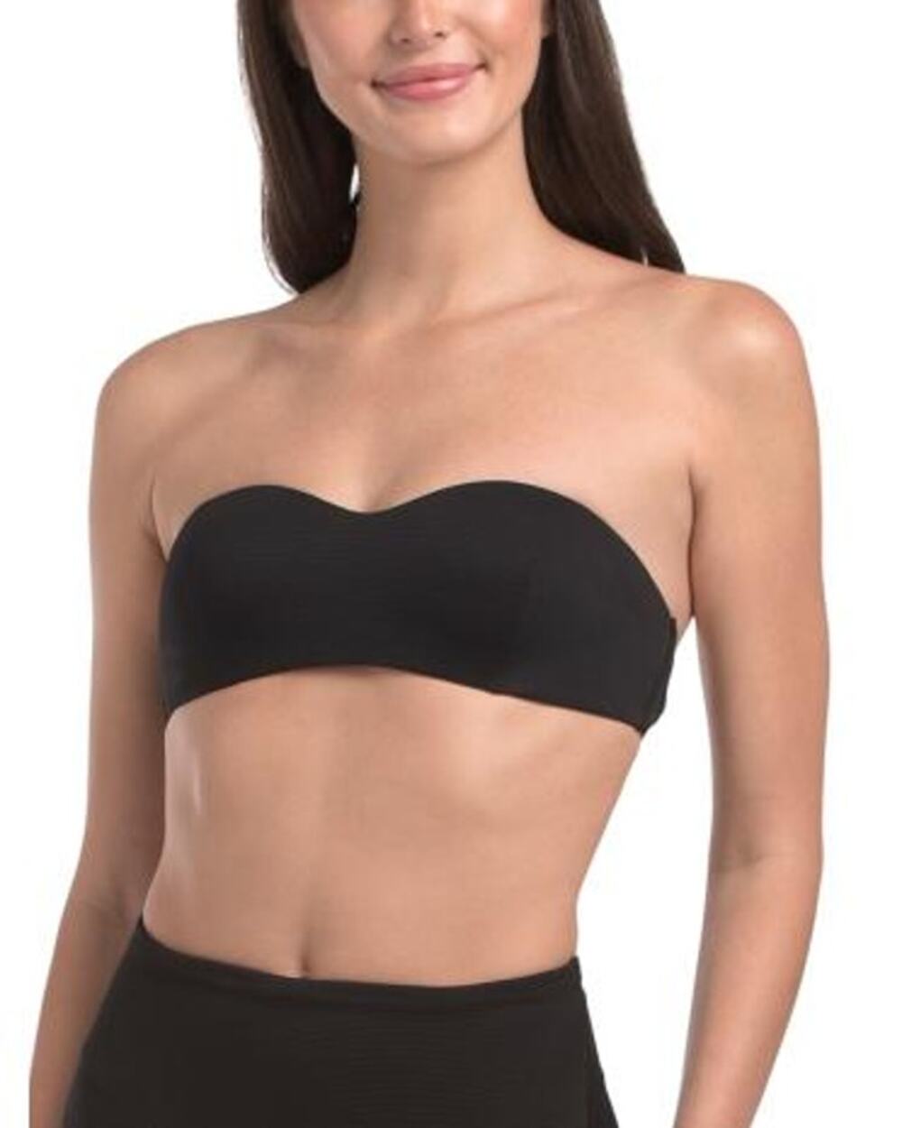 SPANX Pique Bandeau Bikini Top NWT